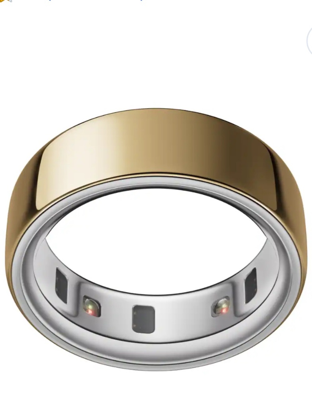 OURA Ring 4 Gold Tone Size 9 LIKE NEW - Picture 2 of 6